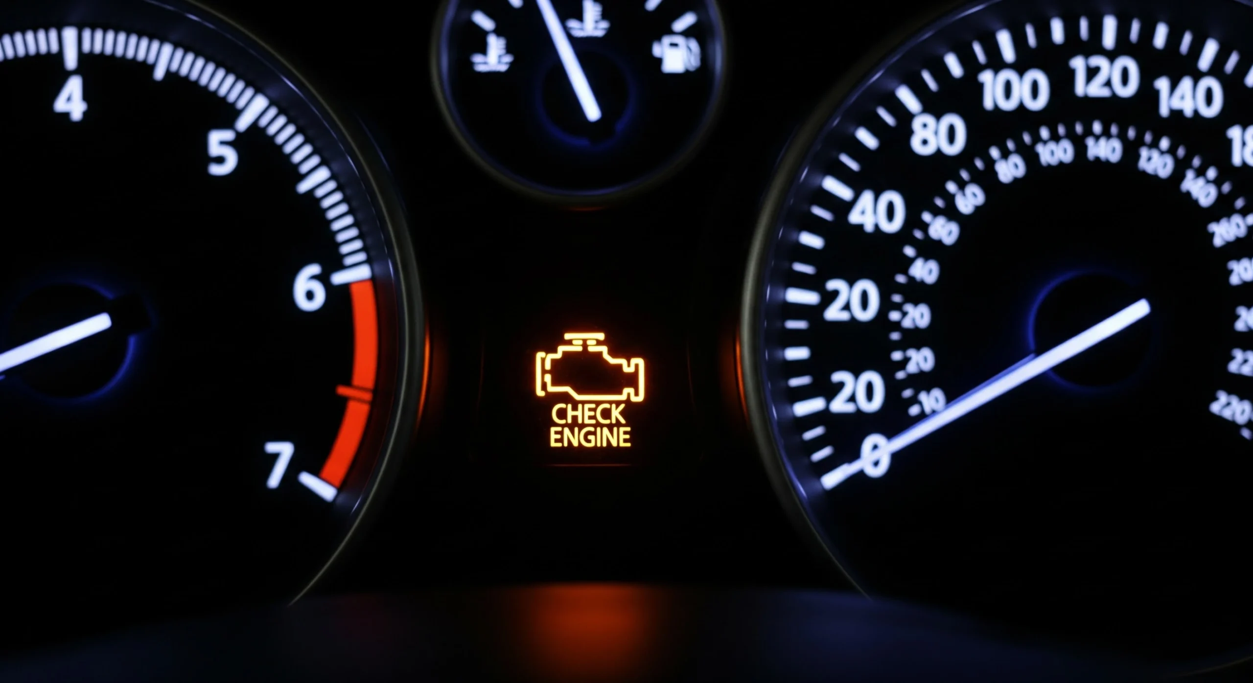 car Check Engine Light Is On